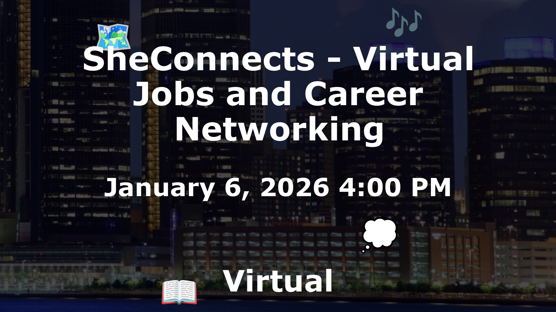 SheConnects - Virtual Jobs and Career Networking event image